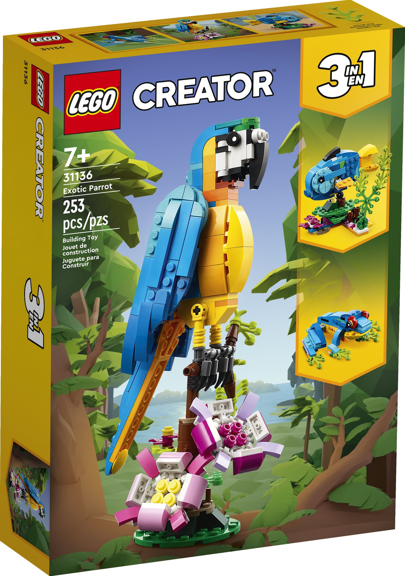LEGO Creator Exotic Parrot 31136