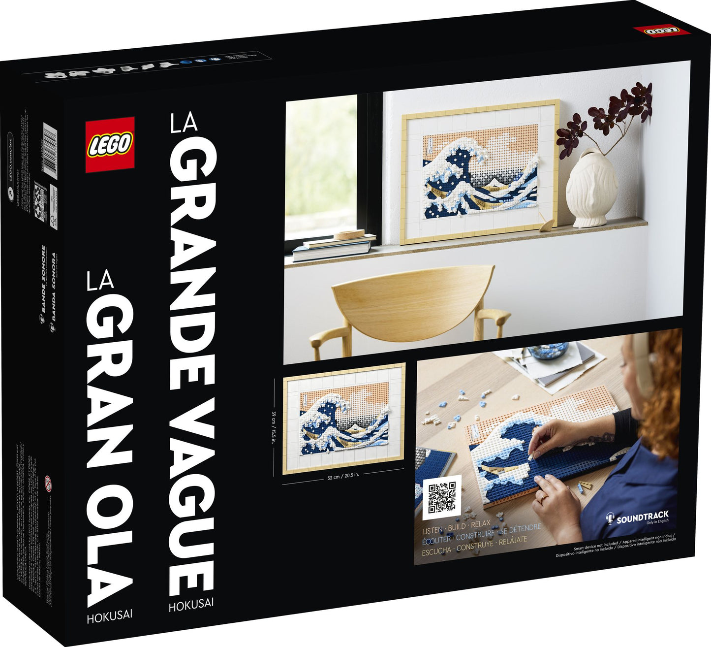 LEGO Art Hokusai The Great Wave 31208