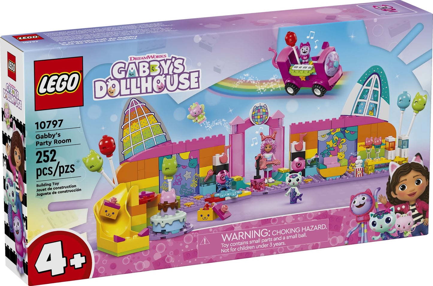 LEGO Gabby's Dollhouse Gabby's Party Room 10797