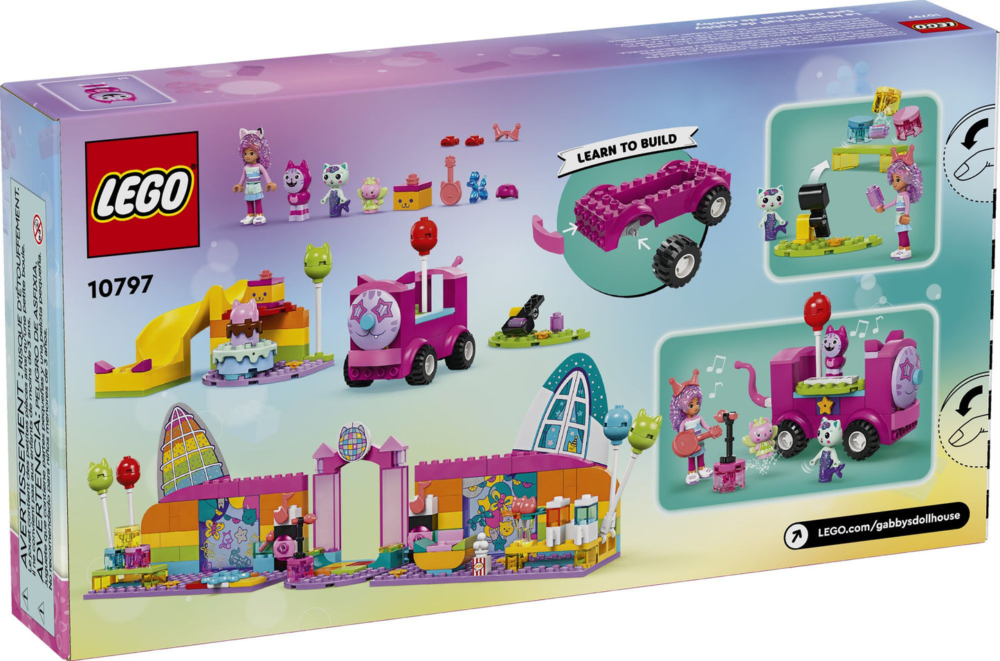 LEGO Gabby's Dollhouse Gabby's Party Room 10797