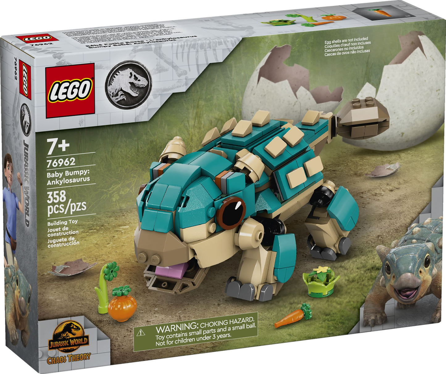 LEGO Jurassic World Baby Bumpy: Ankylosaurus 76962