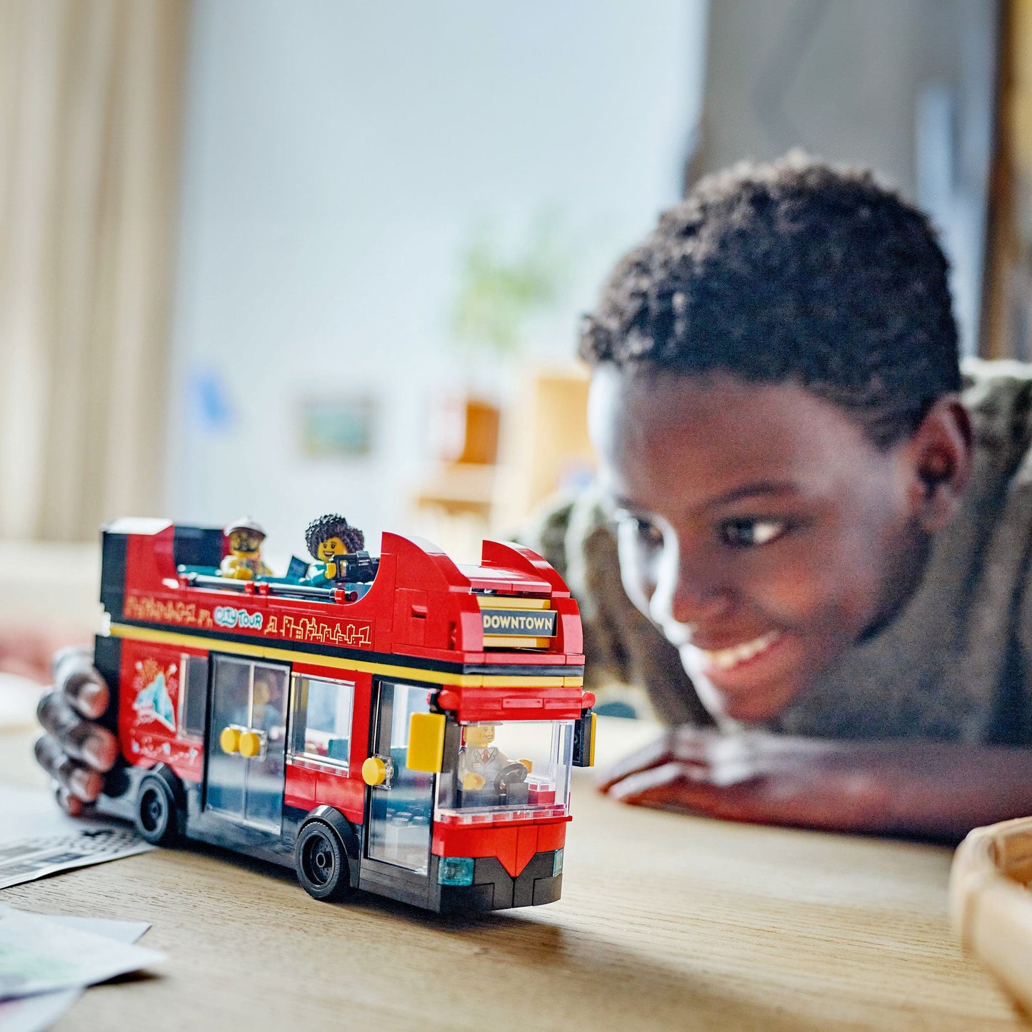 LEGO City Great Vehicles Red Double-Decker Sightseeing Bus 60407