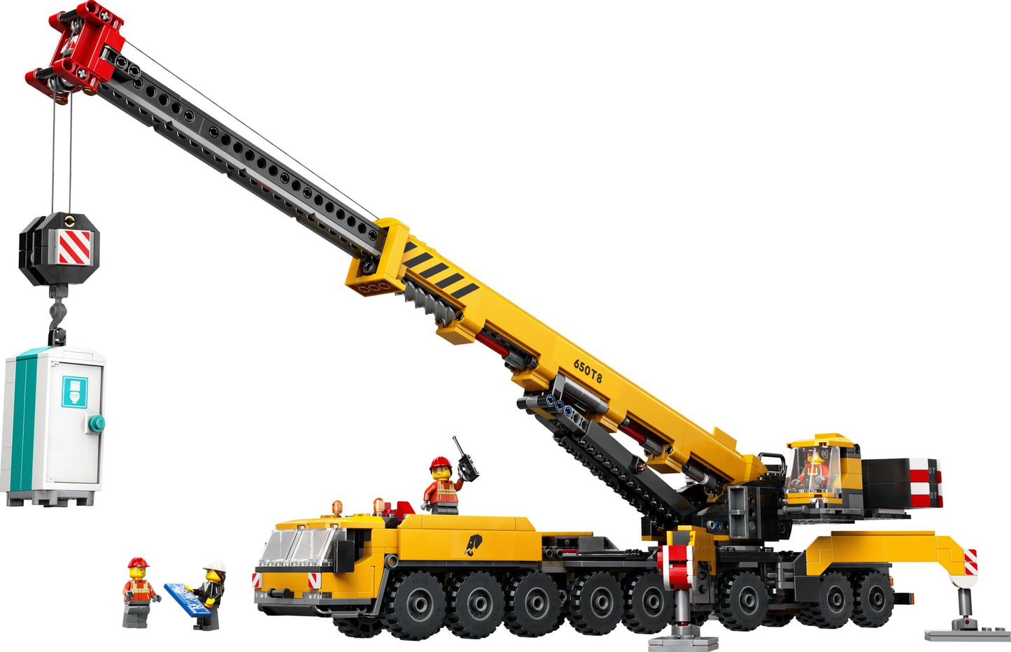 LEGO City Big Vehicles Yellow Mobile Construction Crane 60409