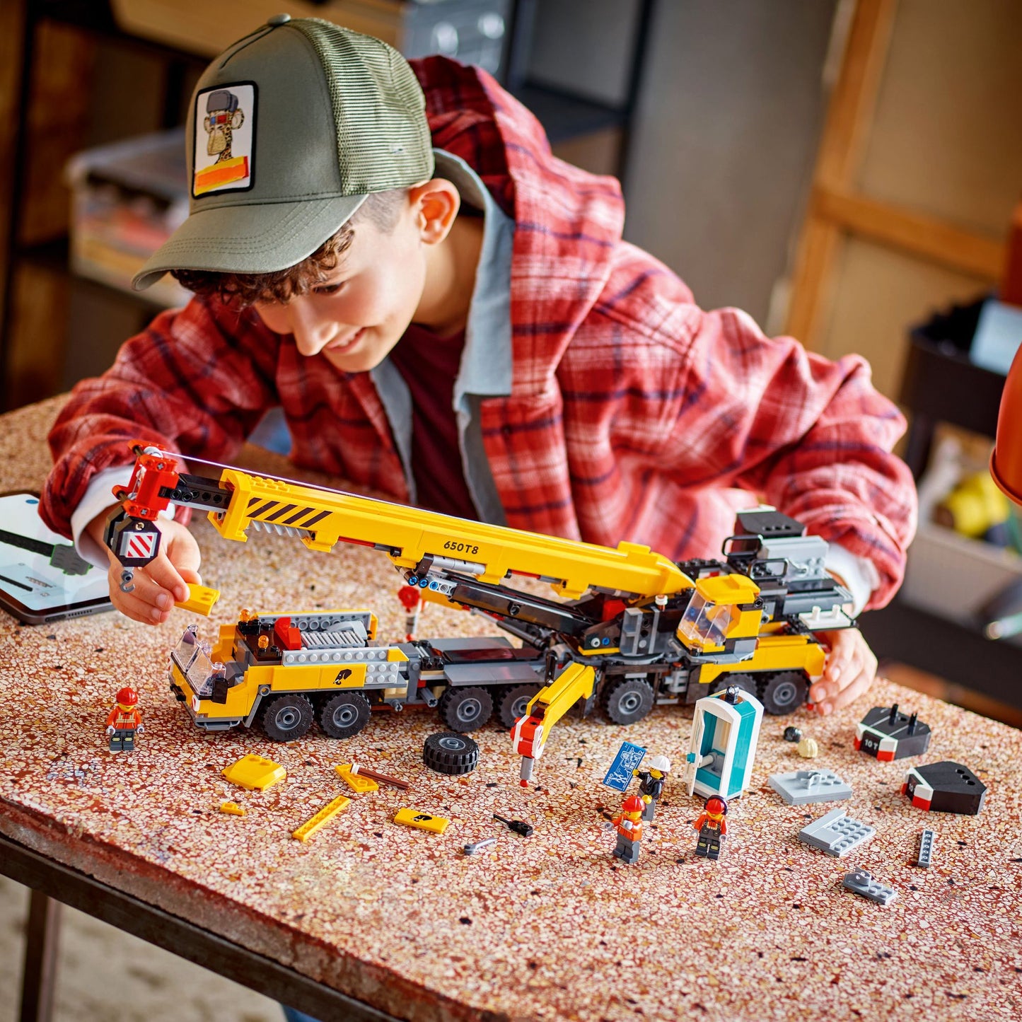 LEGO City Big Vehicles Yellow Mobile Construction Crane 60409