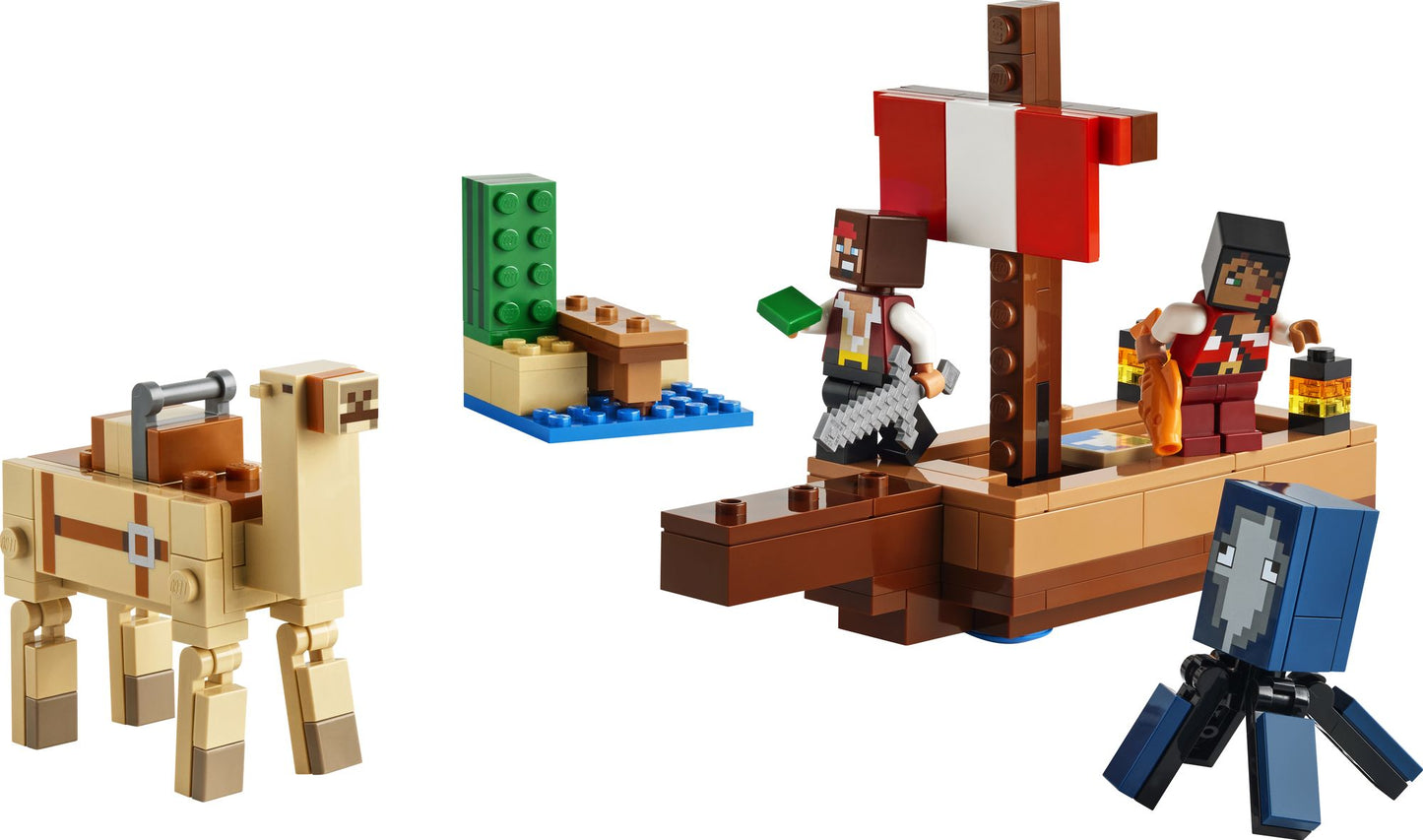 LEGO Minecraft The Pirate Ship Voyage 21259