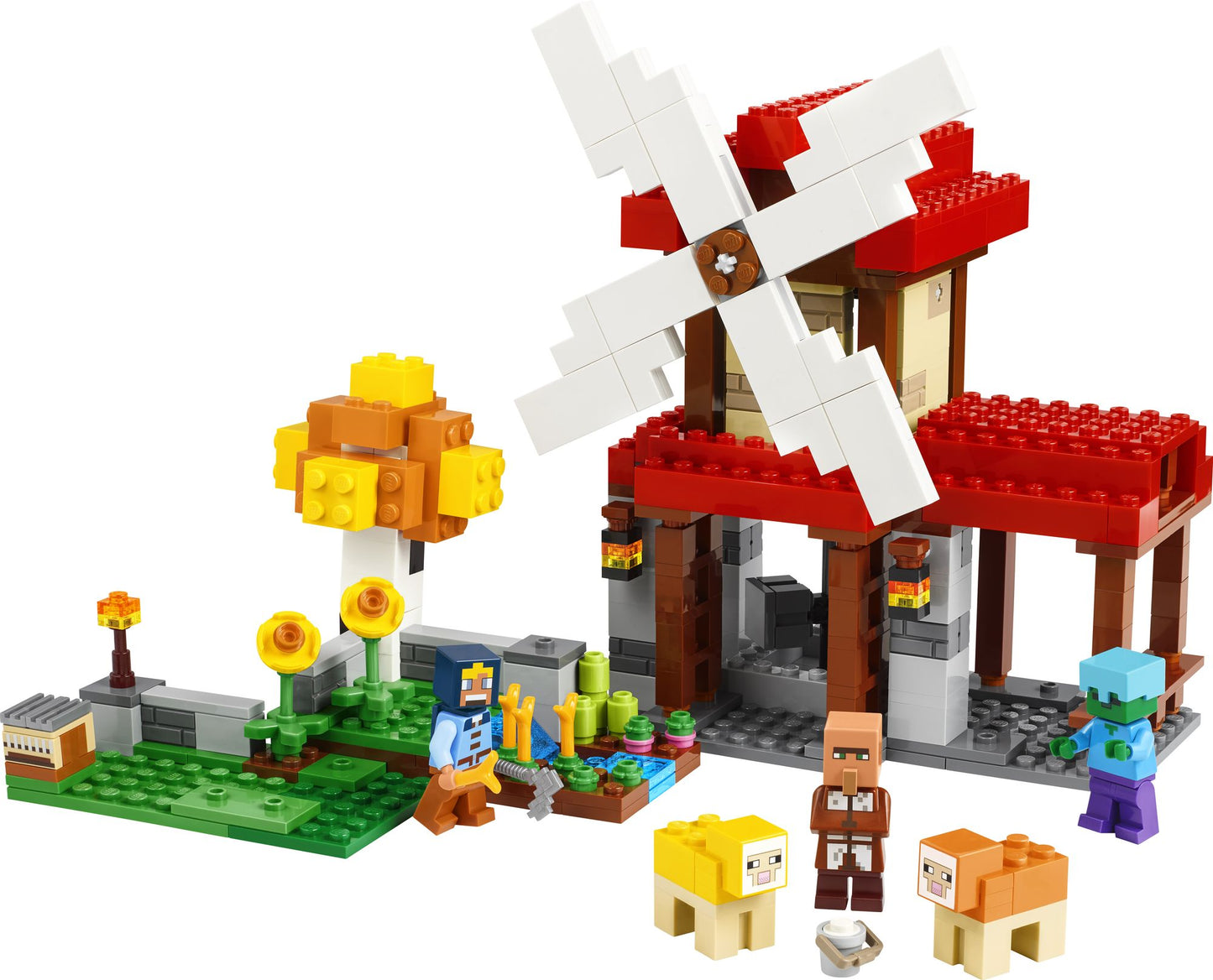 LEGO Minecraft The Windmill Farm 21262