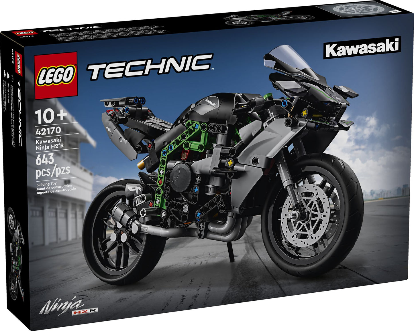LEGO Technic Kawasaki Ninja H2R Motorcycle 42170