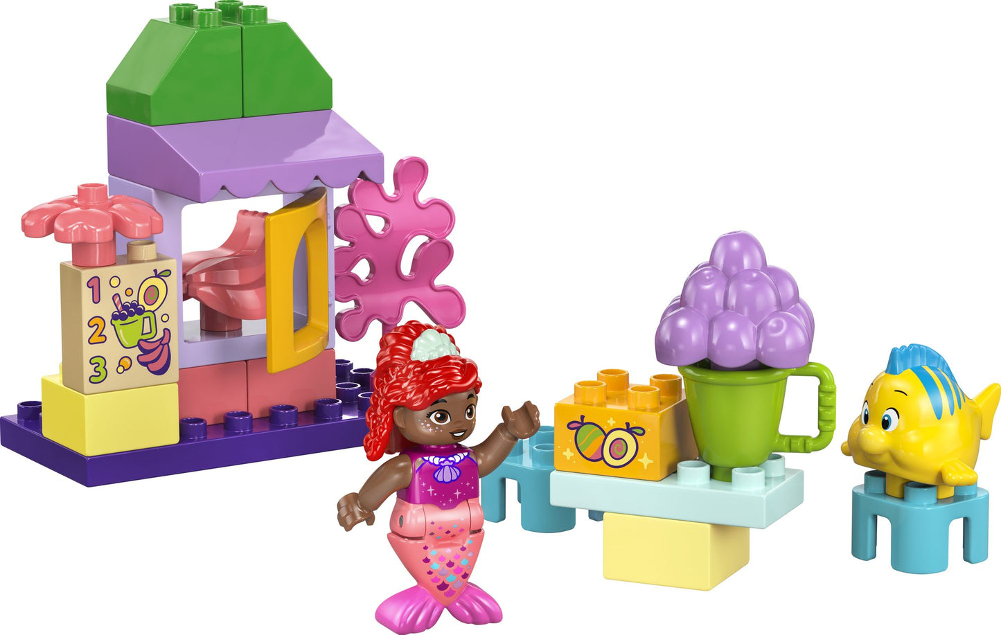 LEGO® DUPLO Disney Ariel and Flounder's Cafe Stand 10420 (Retiring Soon)