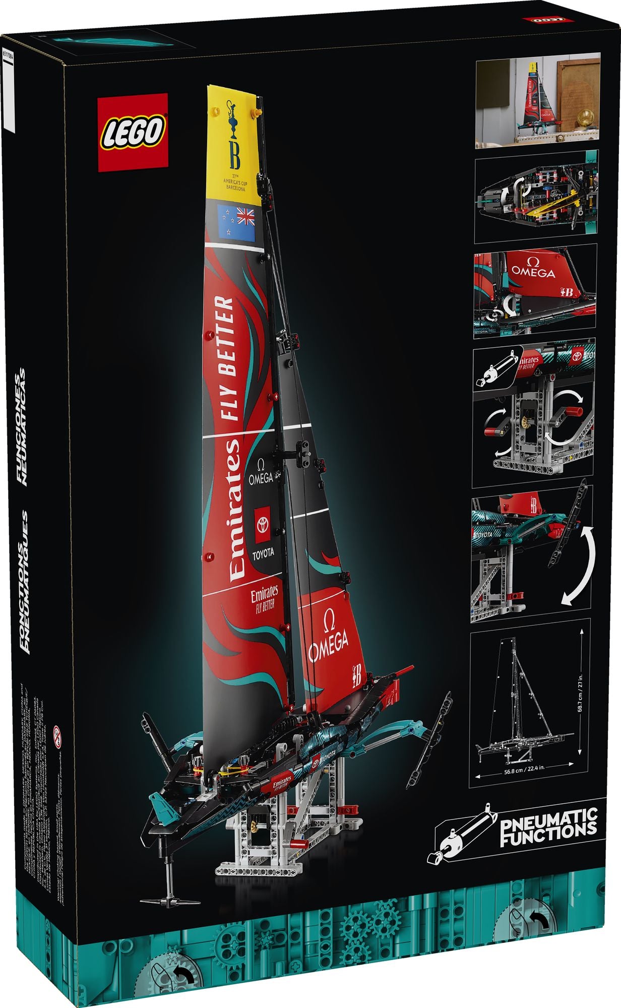 LEGO Technic Emirates Team New Zealand AC75 Yacht 42174