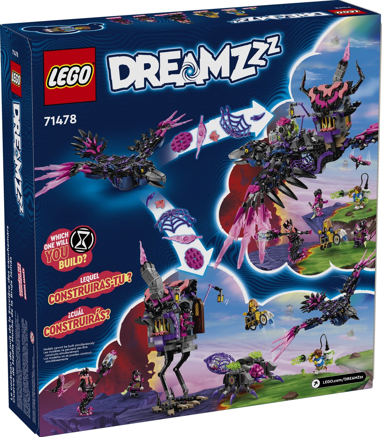 LEGO DREAMZzz The Never Witch's Midnight Raven 71478