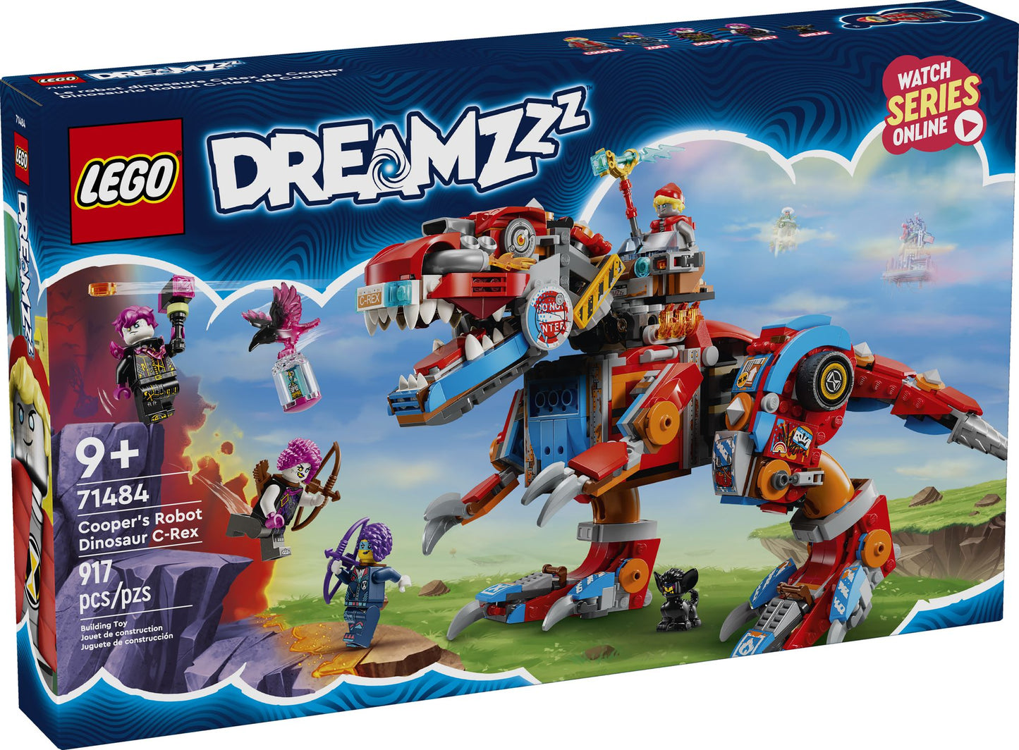 LEGO DREAMZzz Cooper's Robot Dinosaur C-Rex 71484