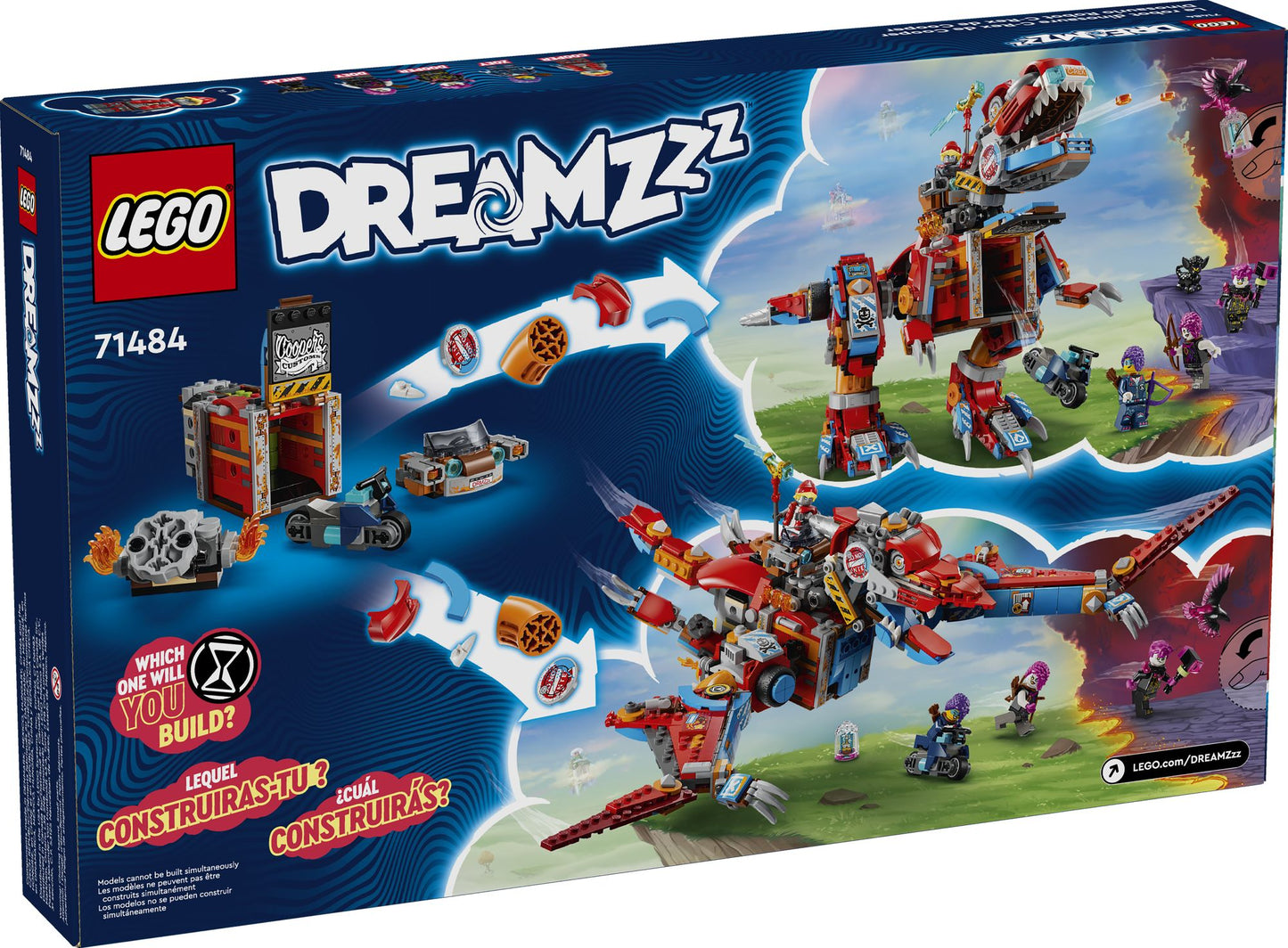 LEGO DREAMZzz Cooper's Robot Dinosaur C-Rex 71484