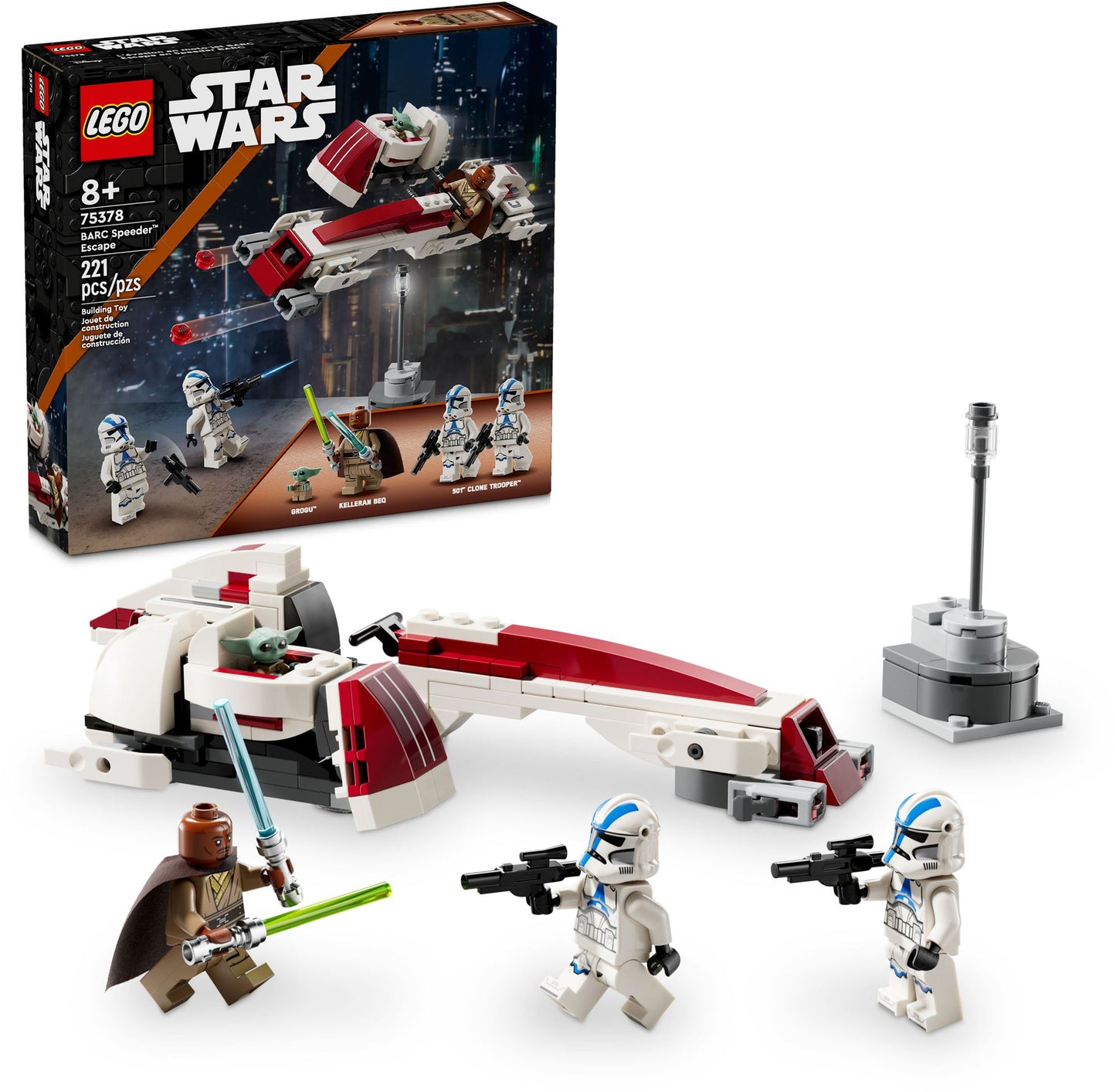 LEGO Star Wars BARC Speeder Escape 75378
