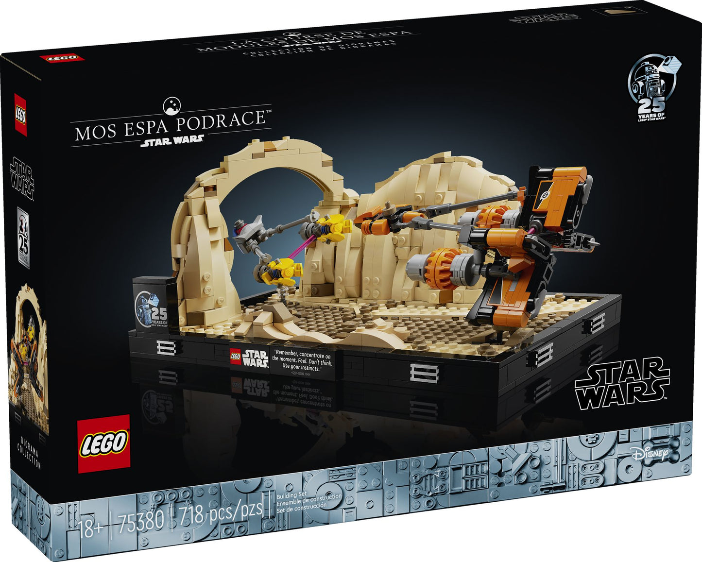 LEGO Star Wars Mos Espa Podrace Diorama 75380