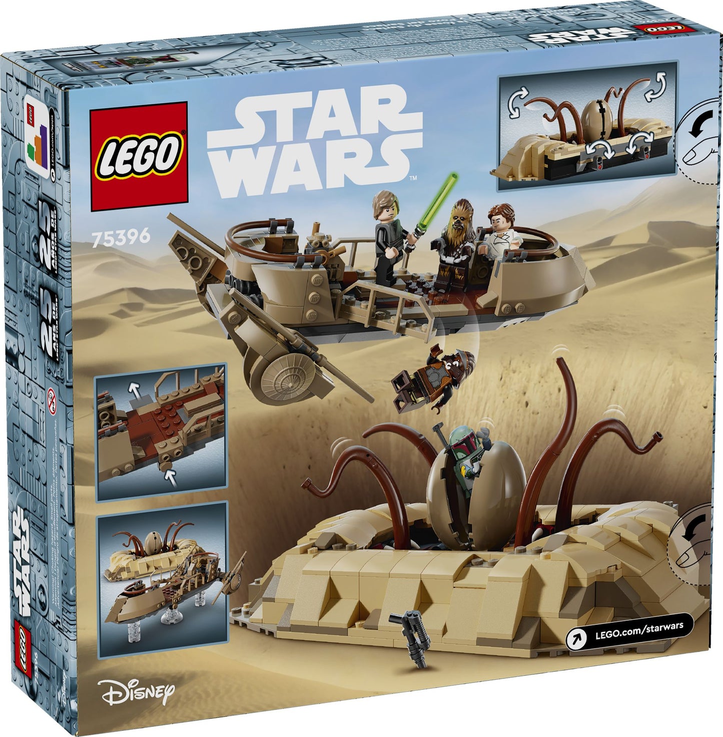 LEGO Star Wars Desert Skiff & Sarlacc Pit 75396
