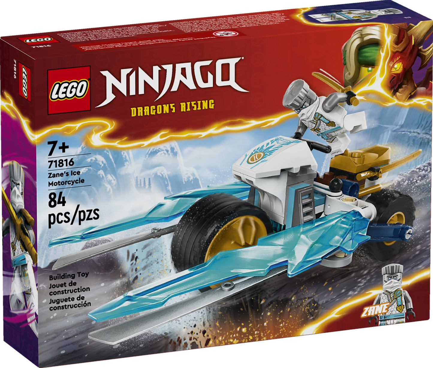 LEGO Ninjago Zane's Ice Motorcycle 71816