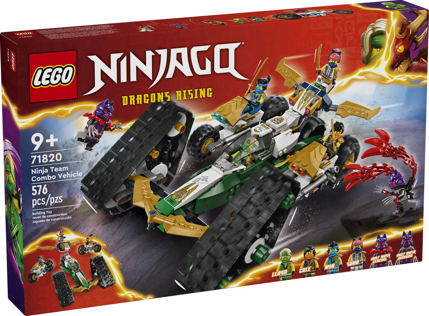 LEGO Ninjago Ninja Team Combo Vehicle 71820
