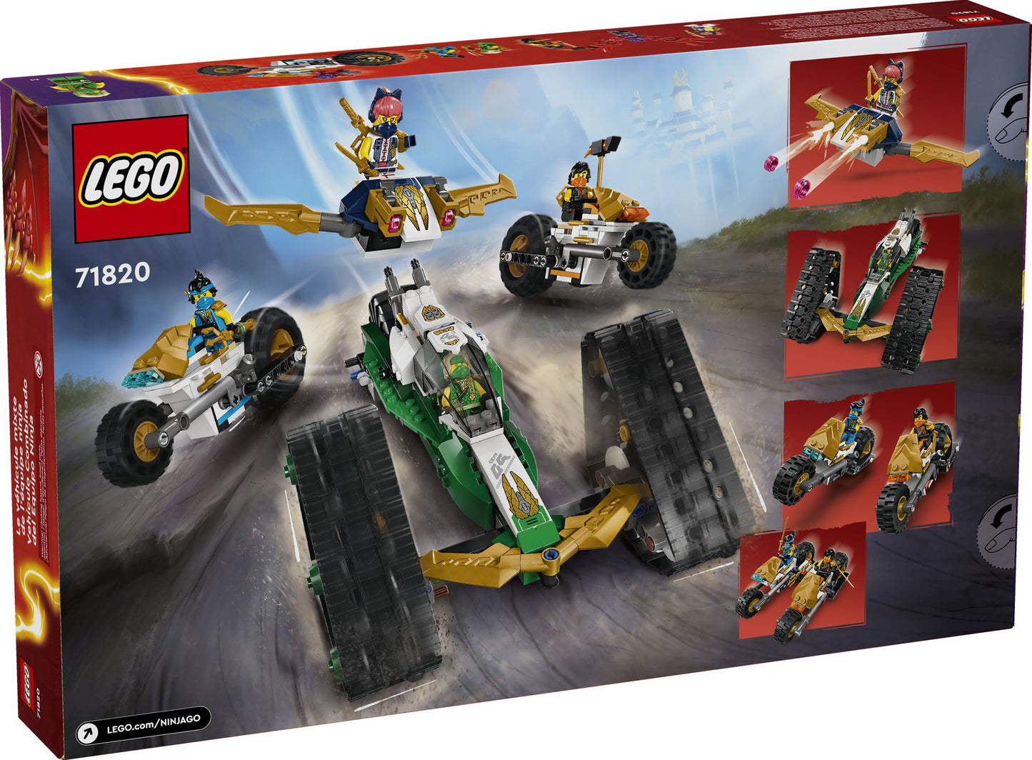 LEGO Ninjago Ninja Team Combo Vehicle 71820