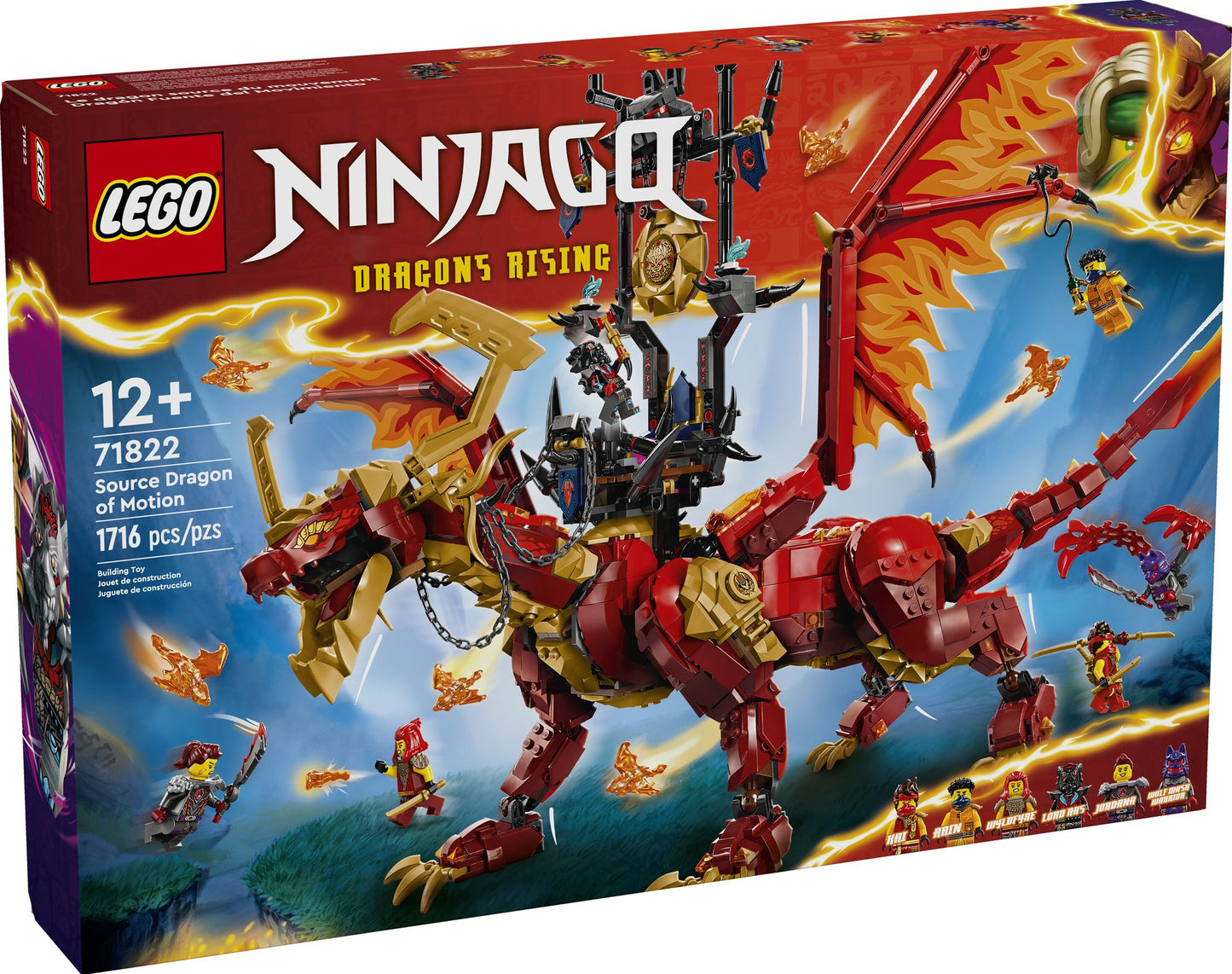 LEGO Ninjago Source Dragon of Motion 71822
