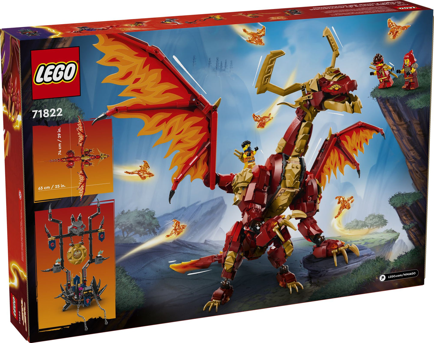 LEGO Ninjago Source Dragon of Motion 71822