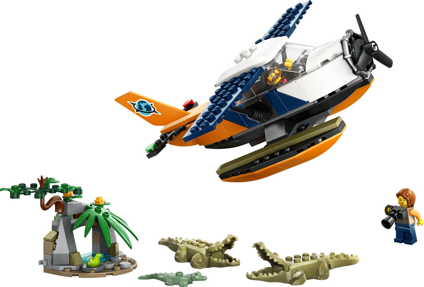 LEGO City Exploration Jungle Explorer Water Plane 60425