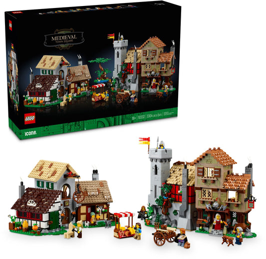 LEGO Icons Medieval Town Square 10332