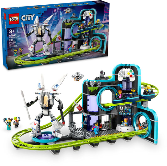 LEGO My City Robot World Roller-Coaster Park 60421