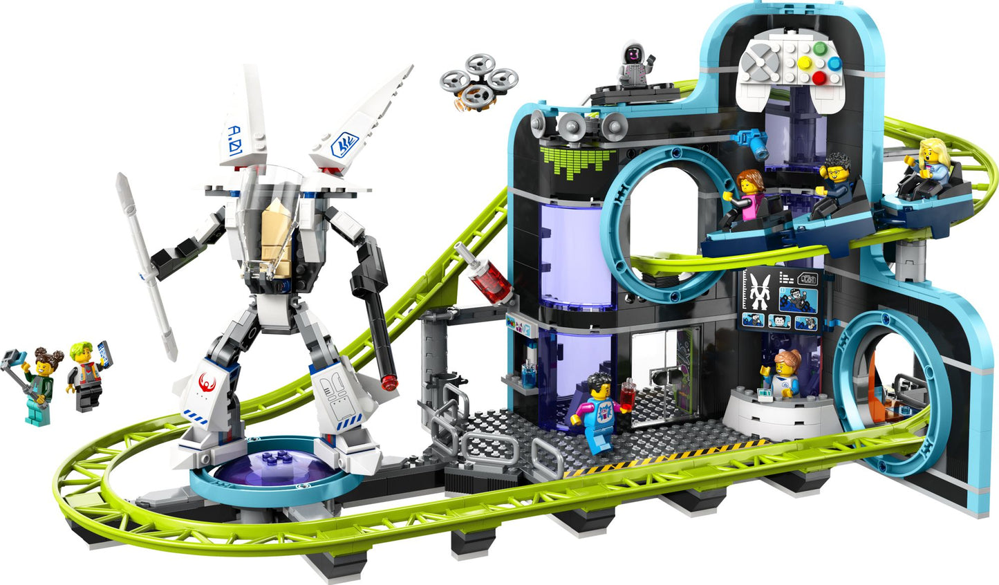 LEGO My City Robot World Roller-Coaster Park 60421