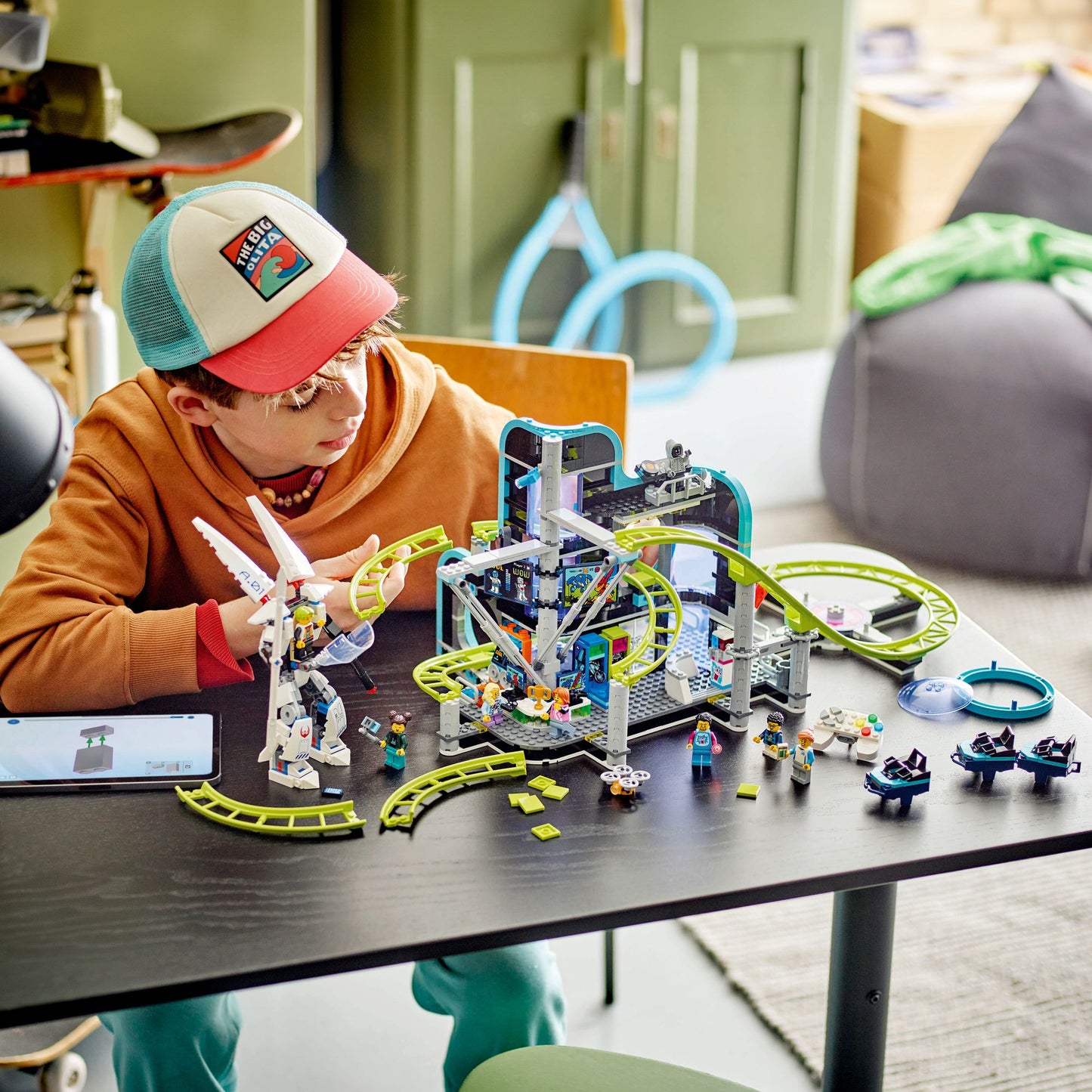 LEGO My City Robot World Roller-Coaster Park 60421