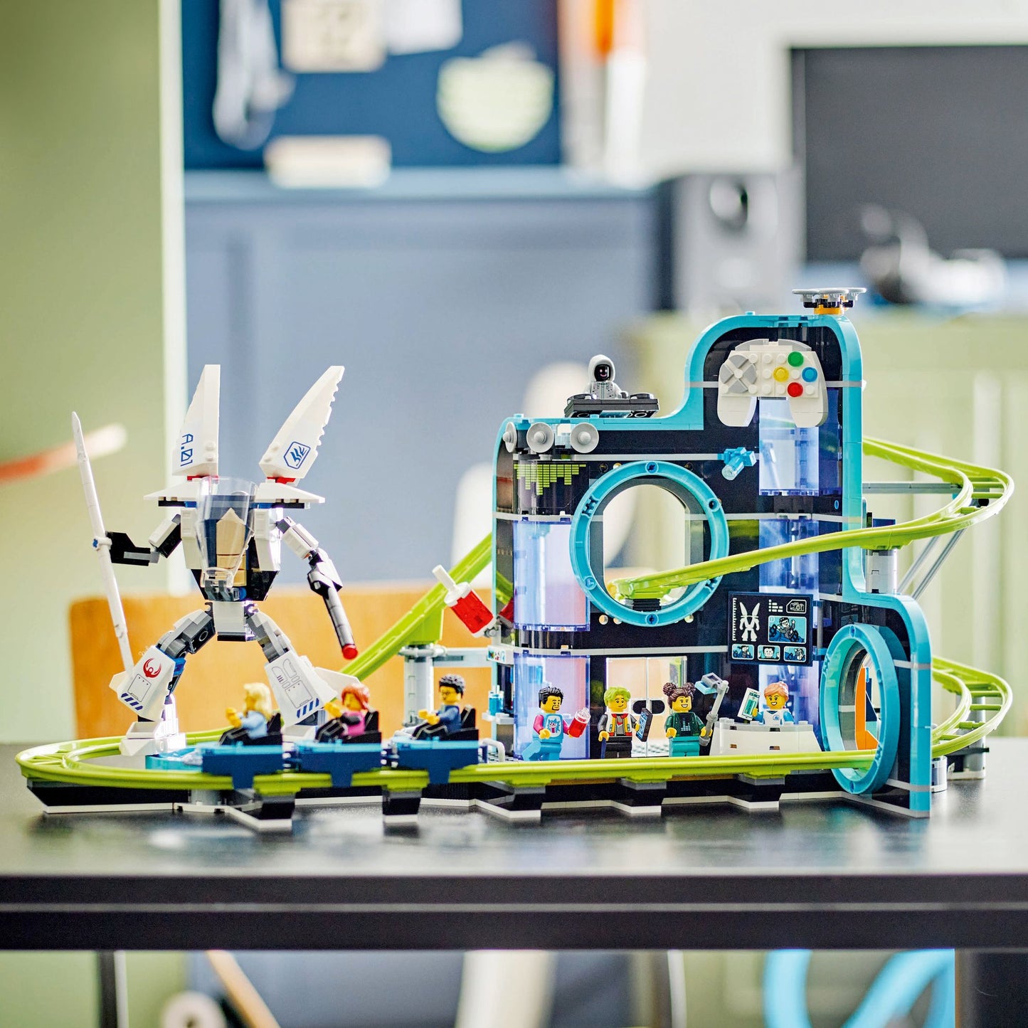 LEGO My City Robot World Roller-Coaster Park 60421