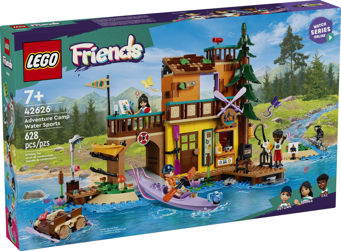 LEGO Friends Adventure Camp Water Sports 42626