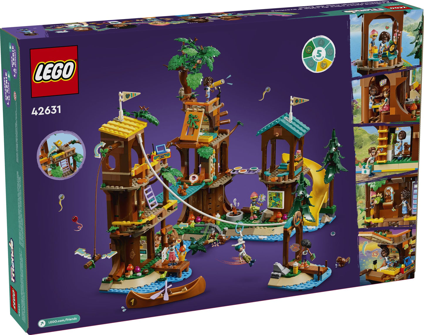 LEGO Friends Adventure Camp Tree House 42631