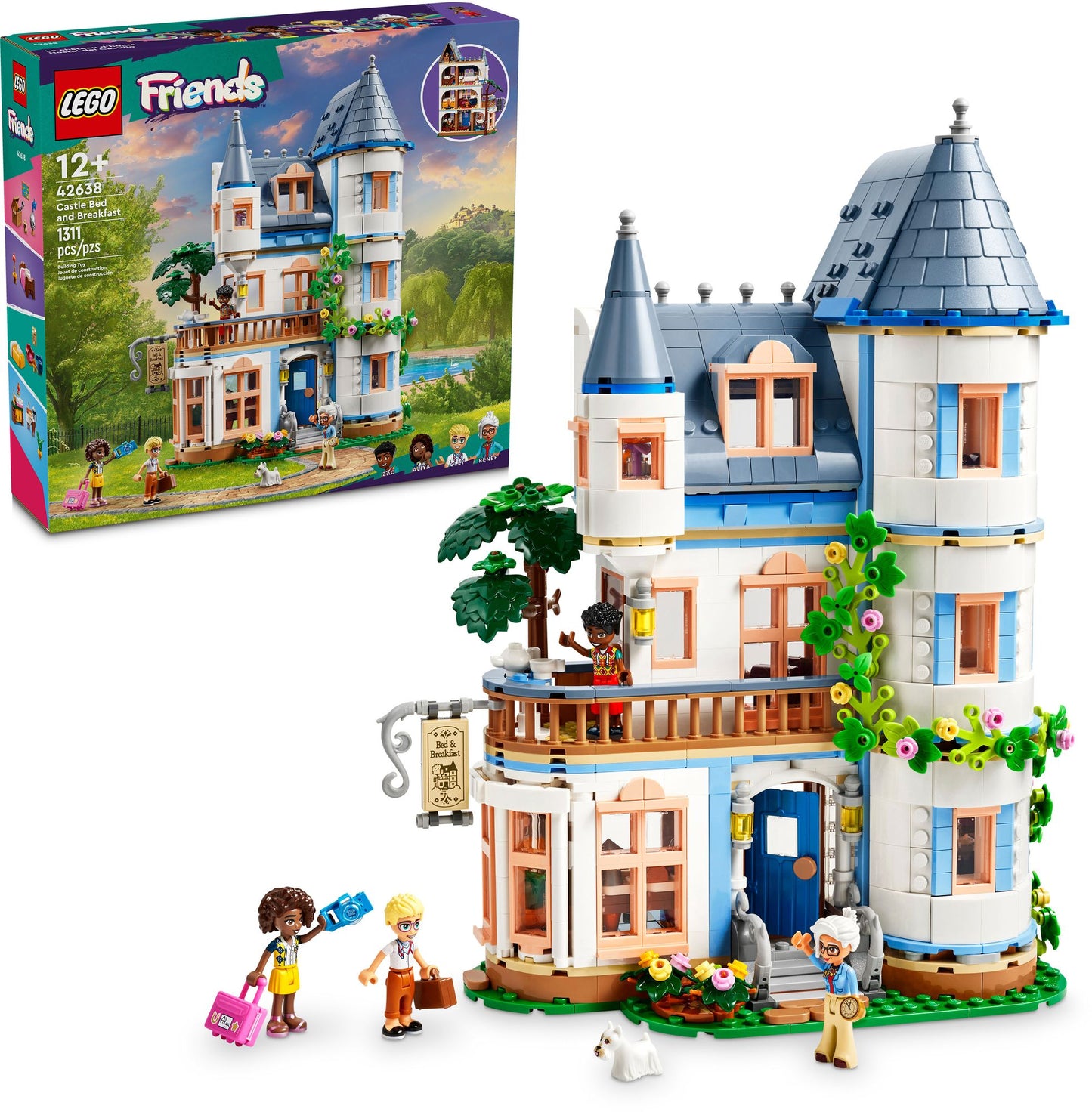 LEGO Friends Castle Bed and Breakfast 42638