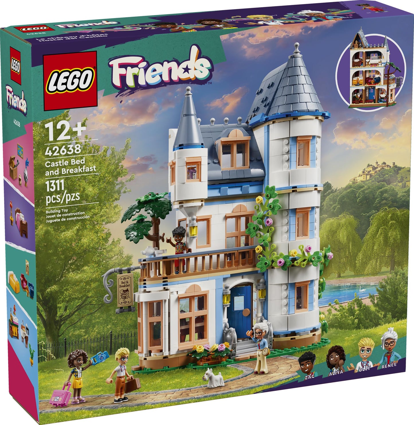LEGO Friends Castle Bed and Breakfast 42638