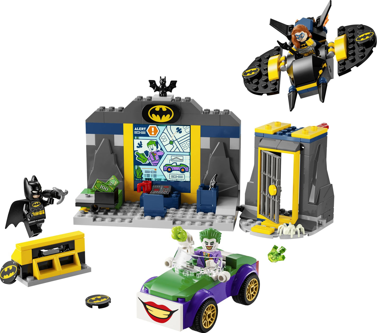 LEGO® Super Heroes DC The Batcave with Batman, Batgirl and The Joker 76272 (Retiring Soon)