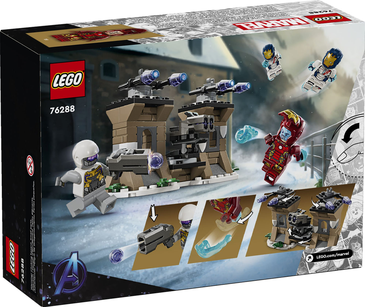 LEGO Super Heroes Marvel Iron Man & Iron Legion vs. Hydra Soldier 76288