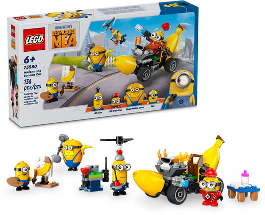LEGO Despicable Me Minions and Banana Car 75580
