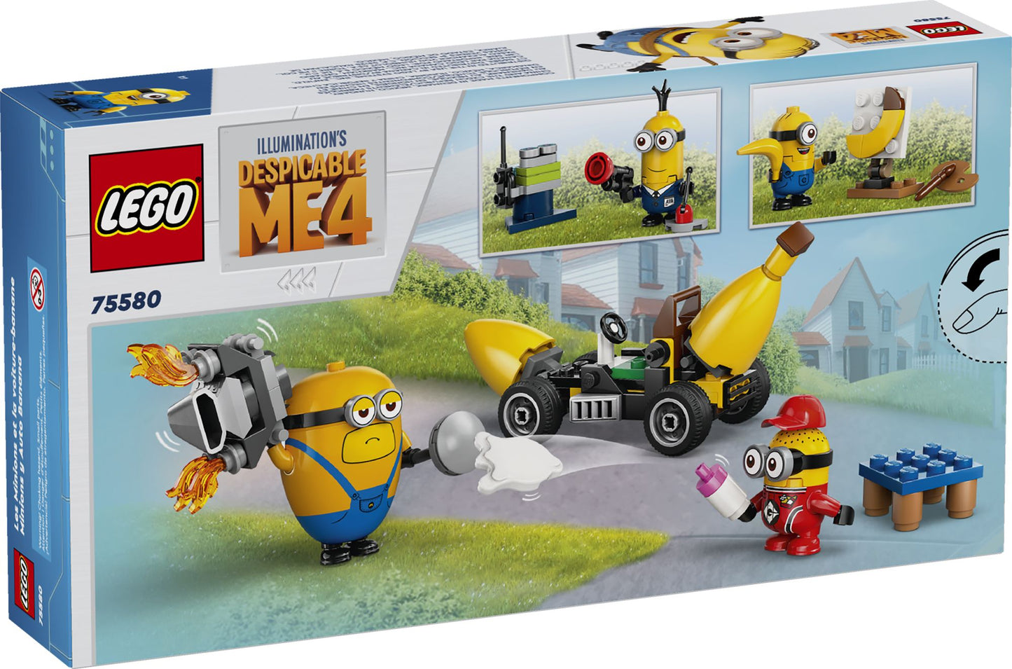 LEGO Despicable Me Minions and Banana Car 75580