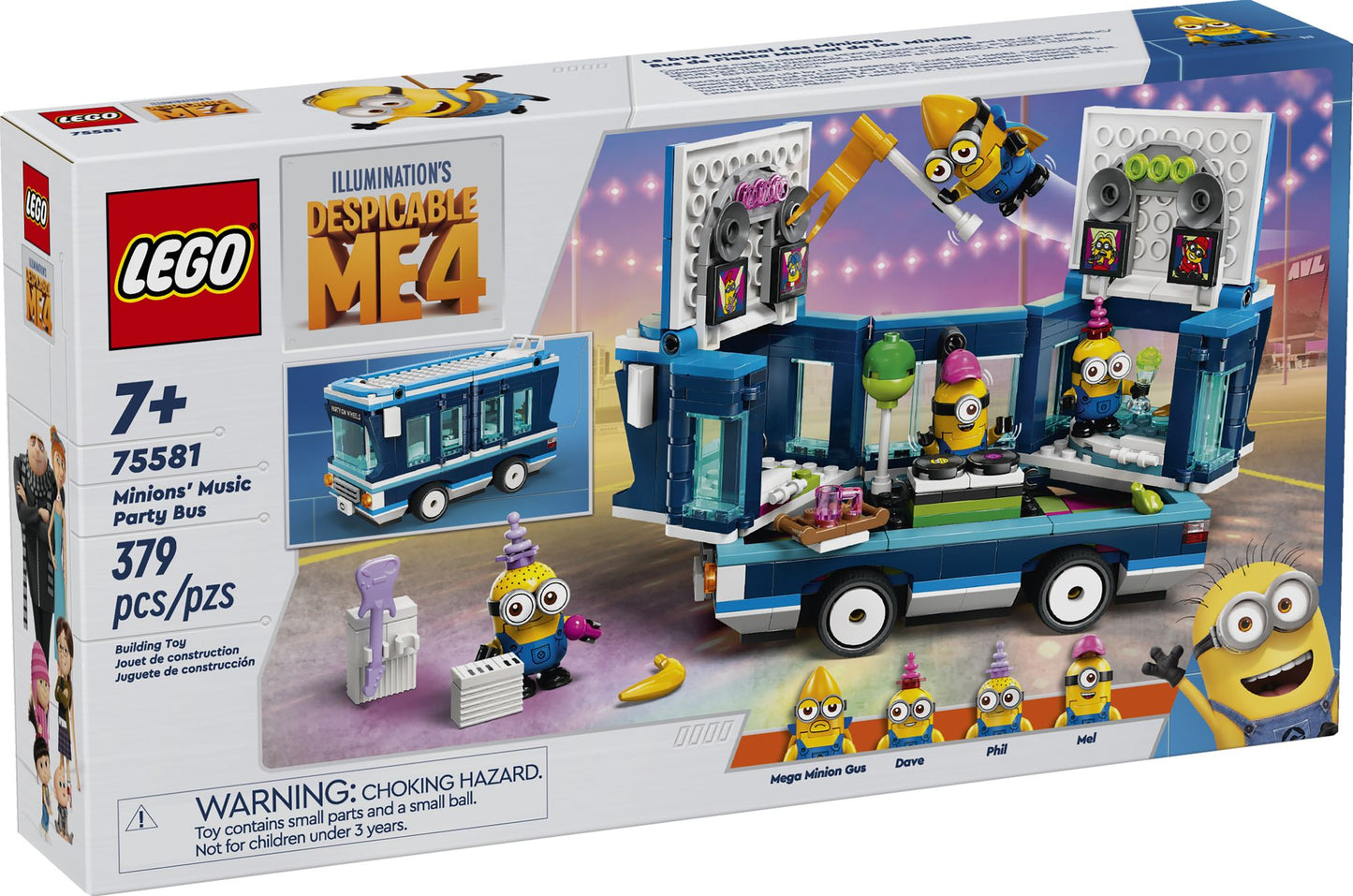 LEGO Despicable Me Minions' Music Party Bus 75581