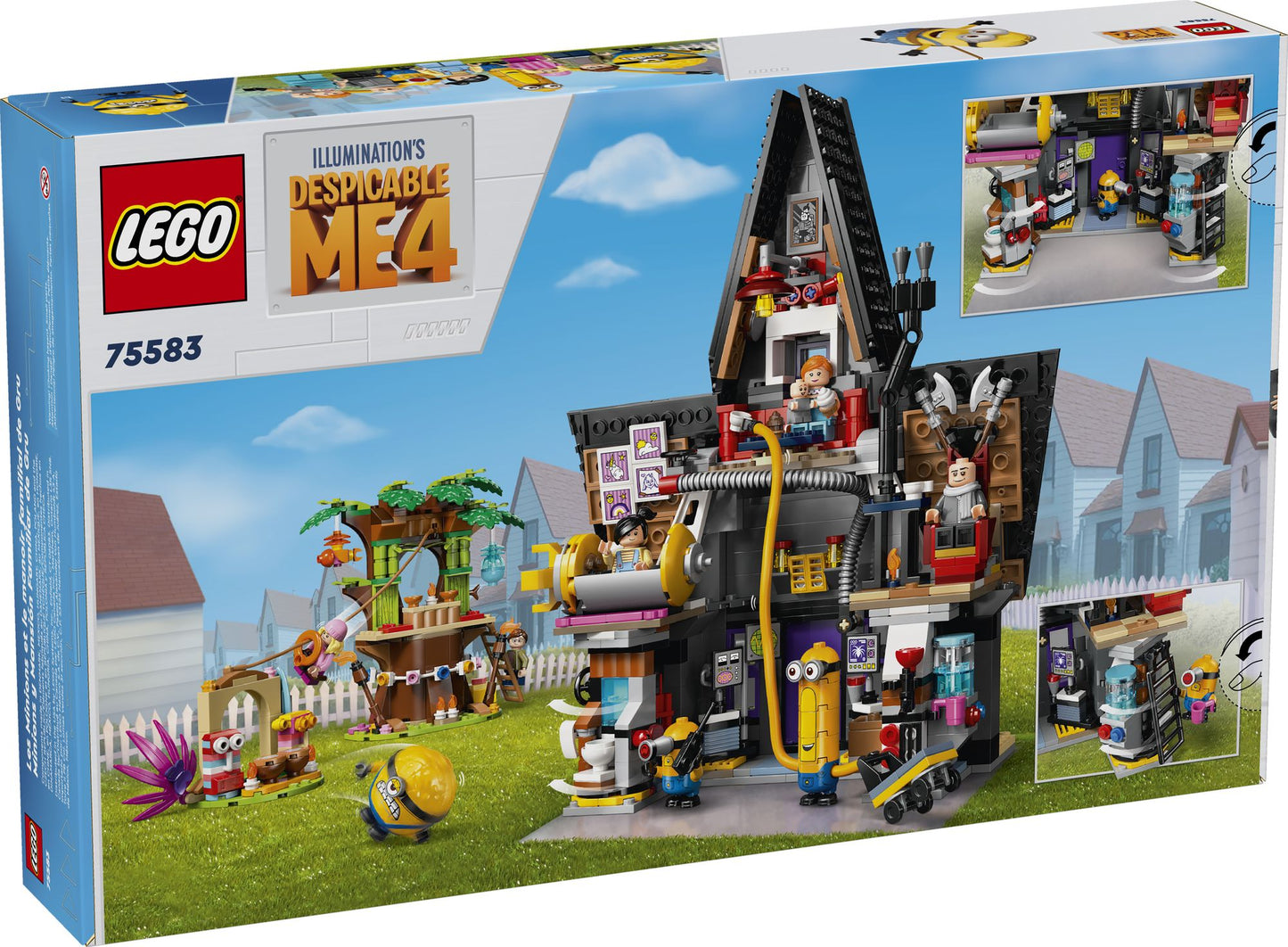 LEGO Despicable Me Minions and Gru's Family Mansion 75583