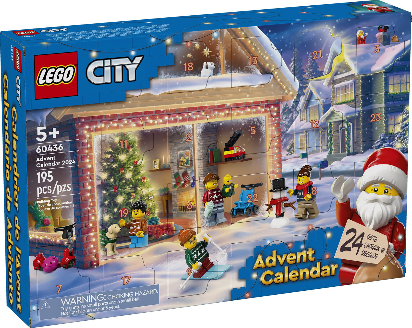 LEGO® City Occasions Advent Calendar 2024 60436 (Retiring Soon)