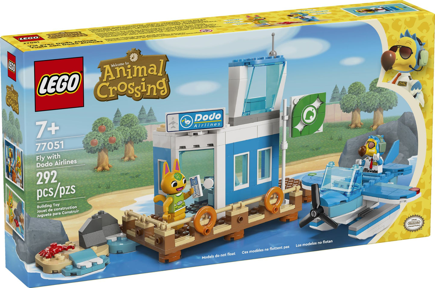 LEGO Animal Crossing Fly with Dodo Airlines 77051