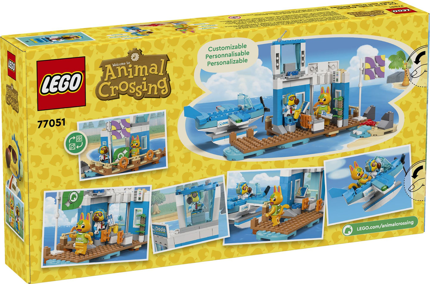 LEGO Animal Crossing Fly with Dodo Airlines 77051