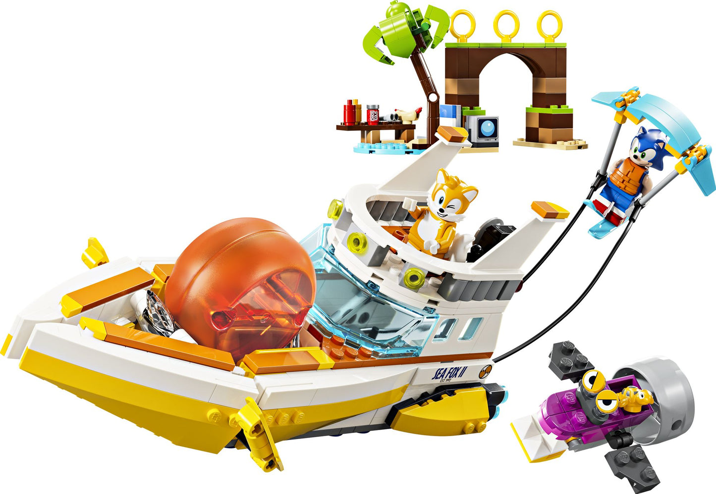 LEGO Sonic Tails' Adventure Boat 76997