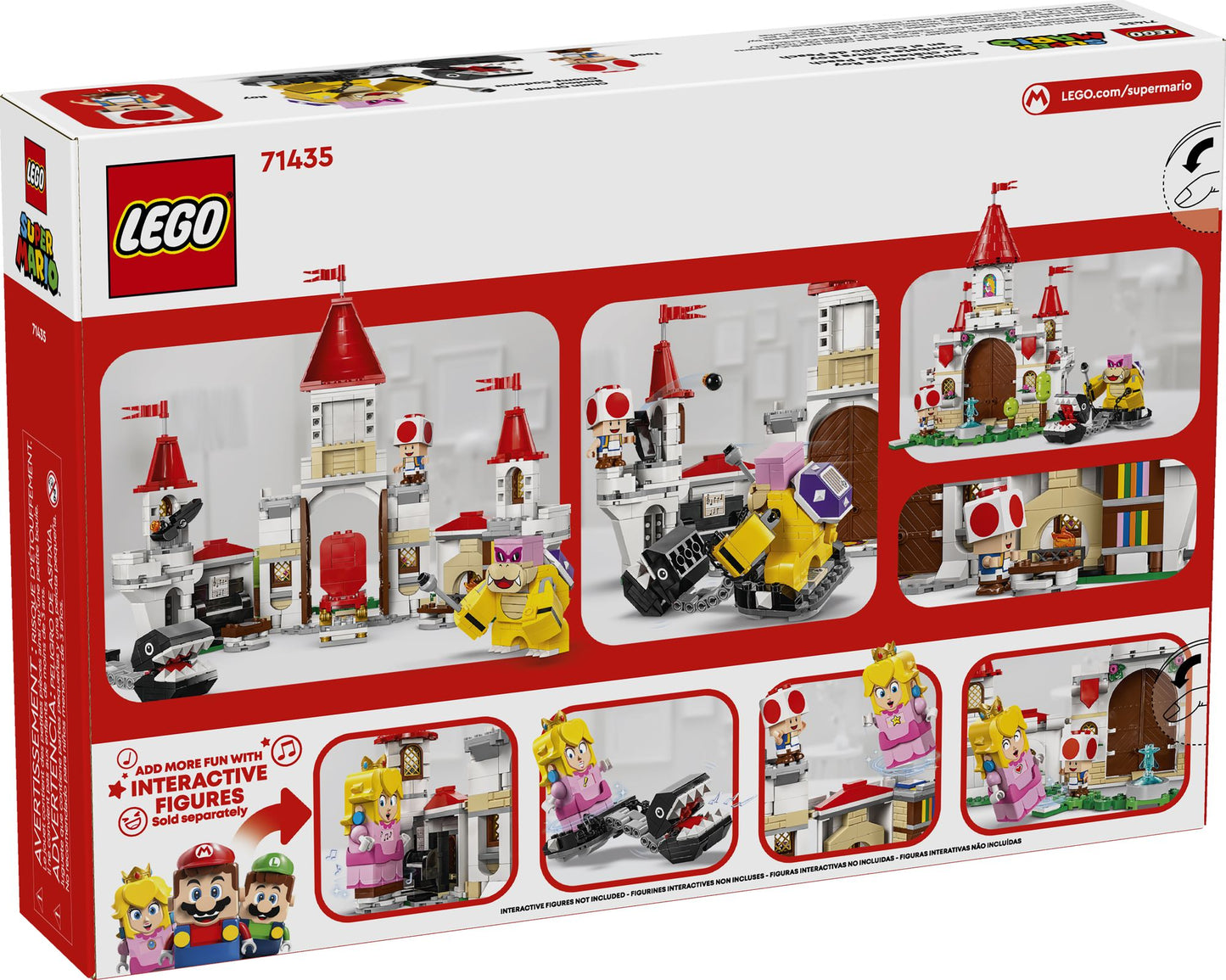 LEGO Super Mario Battle with Roy at Peach's Castle 71435