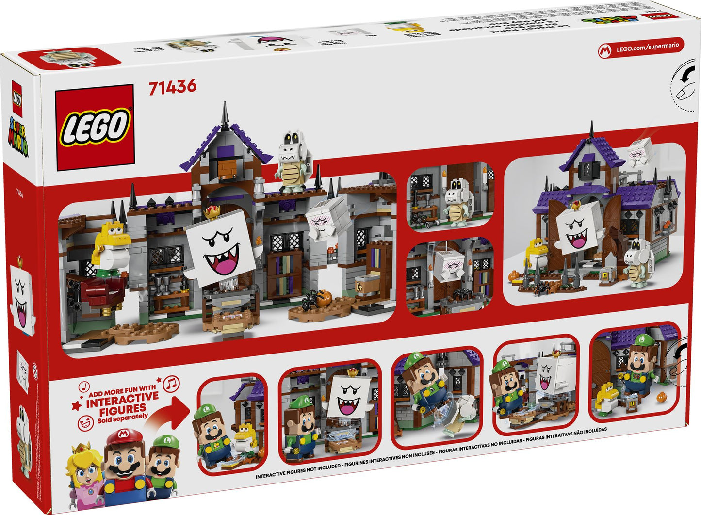 LEGO Super Mario King Boo's Haunted Mansion 71436