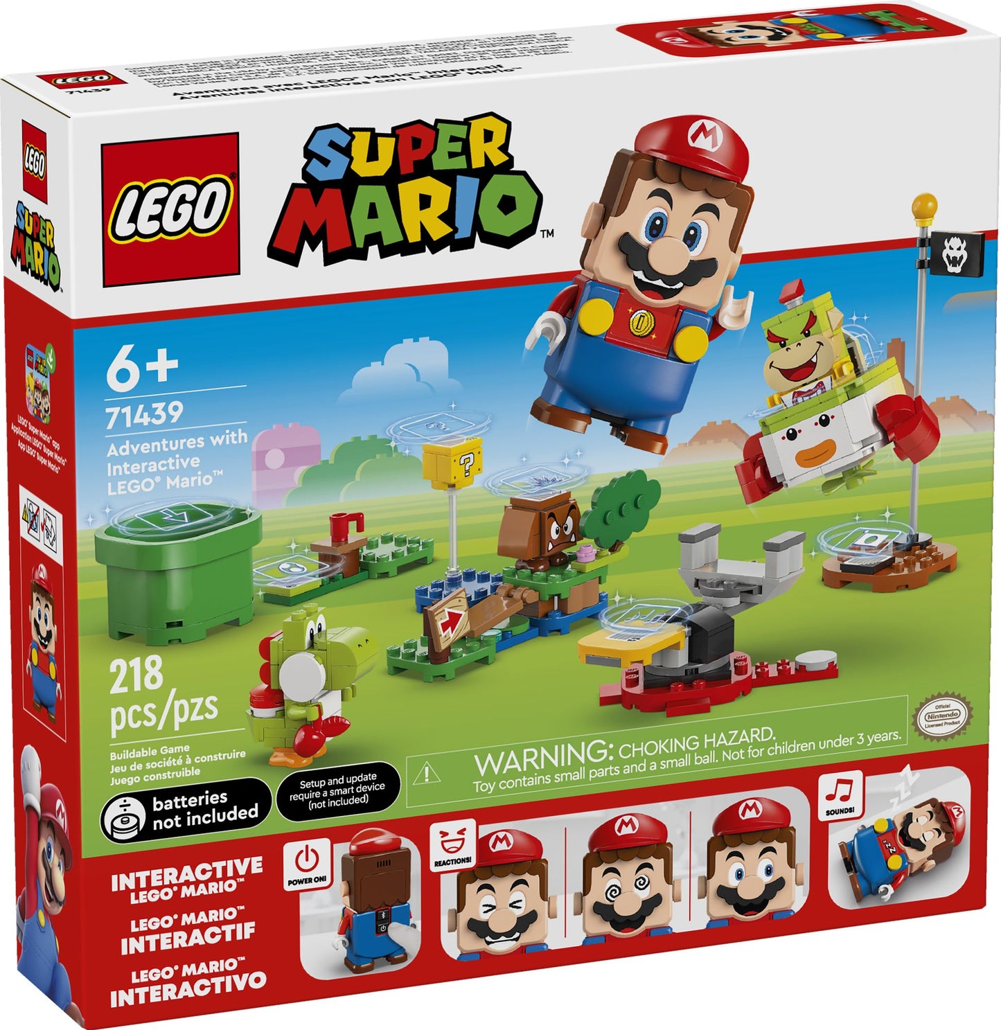 LEGO Super Mario Adventures with Interactive LEGO® Mario 71439