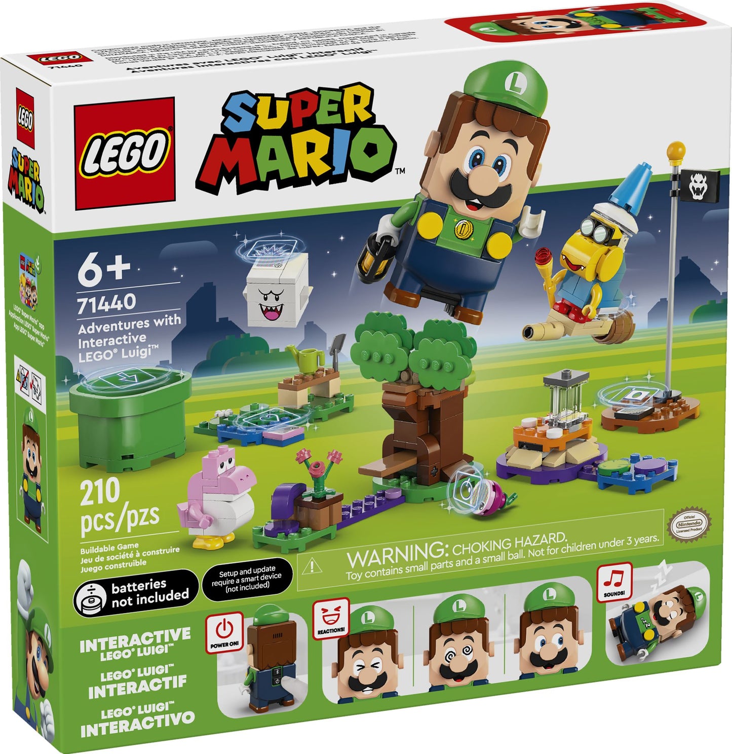 LEGO Super Mario Adventures with Interactive LEGO Luigi 71440