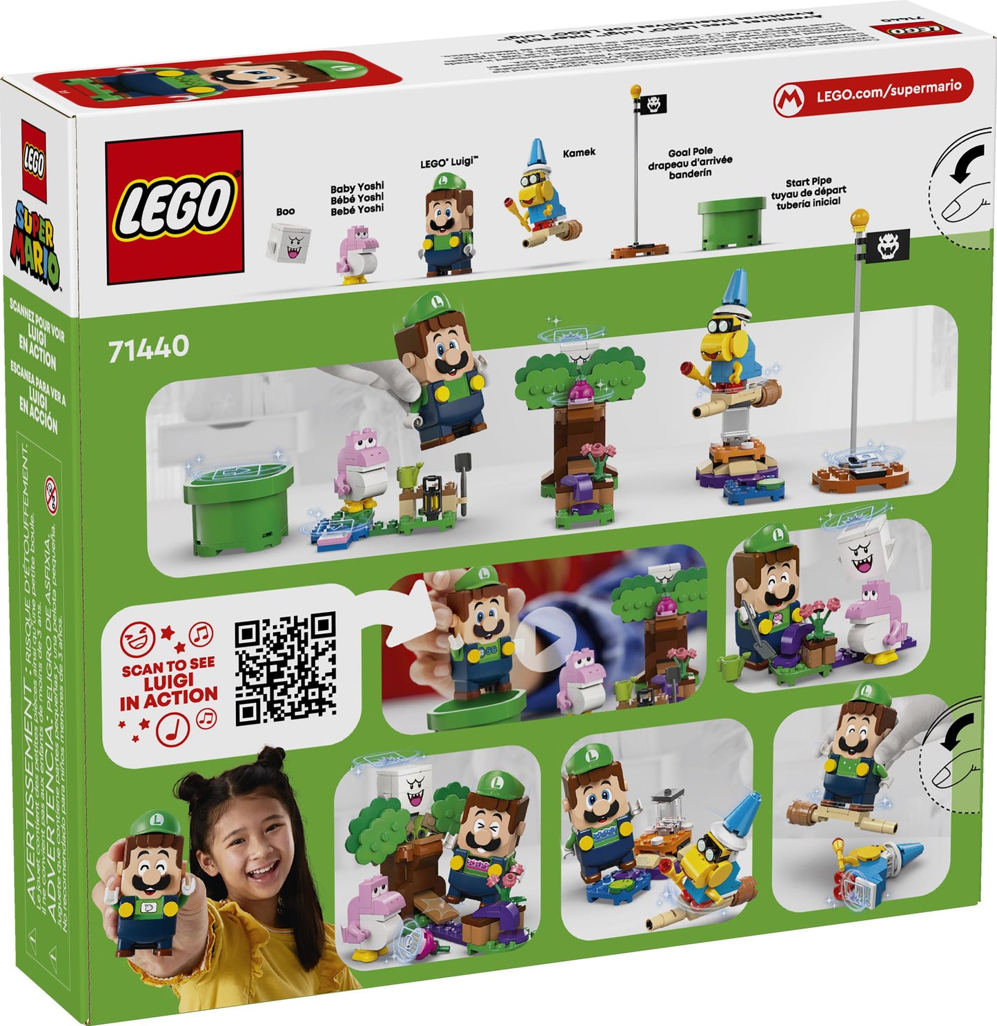 LEGO Super Mario Adventures with Interactive LEGO Luigi 71440