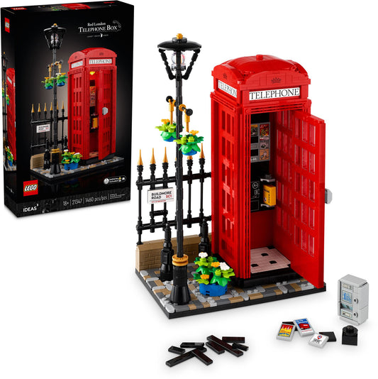 LEGO Ideas Red London Telephone Box 21347